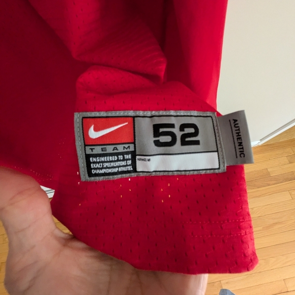 Nike Team Ohio State Buckeyes #28 Football Jersey Size 52 XXL Beanie Wells Era - Picture 4 of 6